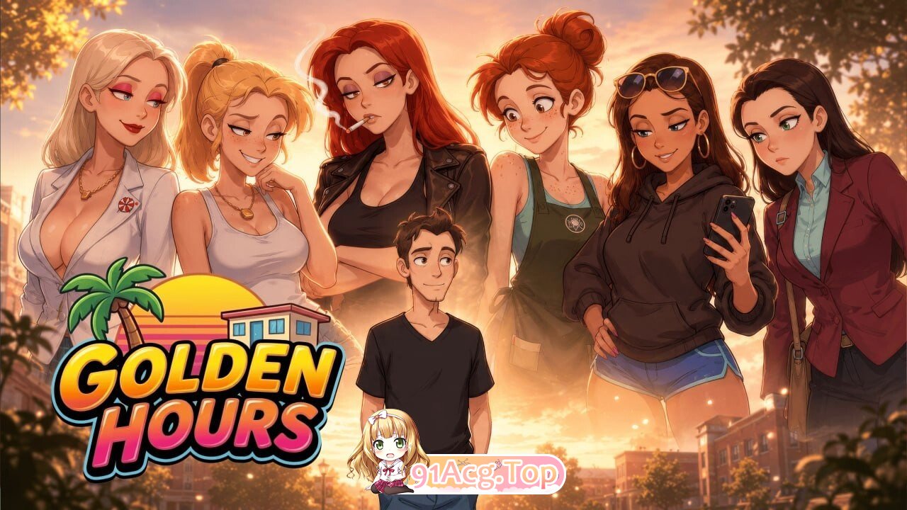 SLG [SLG/2D/欧美]黄金时刻Golden Hours V0.5.4 双端 汉化版