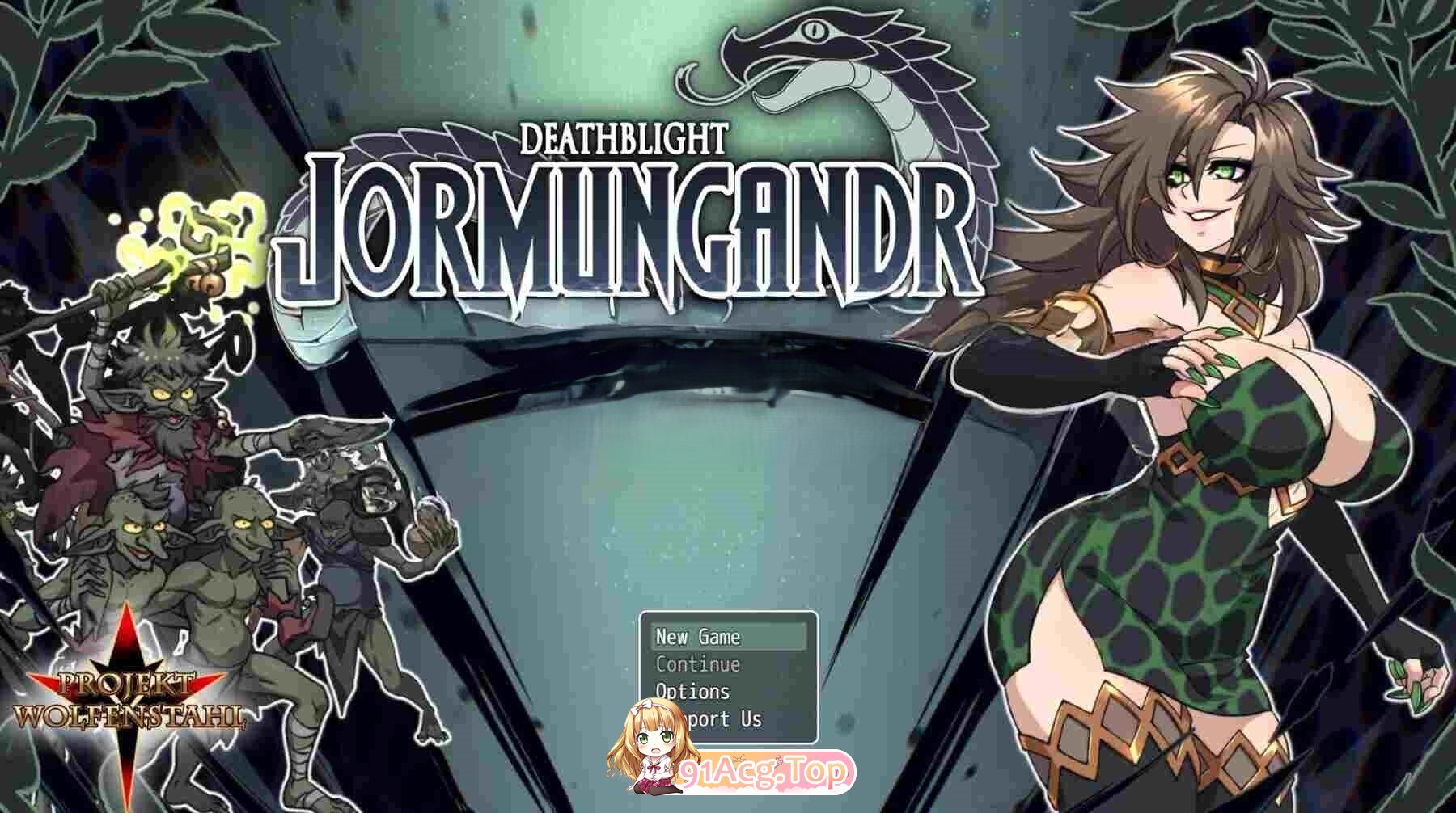 RPG [探索RPG/冒险] 恶作剧女神洛基 Deathblight Jormungandr v1.0 机翻步兵版 PC端 汉化版步兵