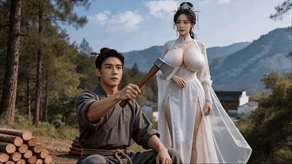 AI 真人短剧——《我和三个奶妈下副本 》第一集 动漫视频 预览图