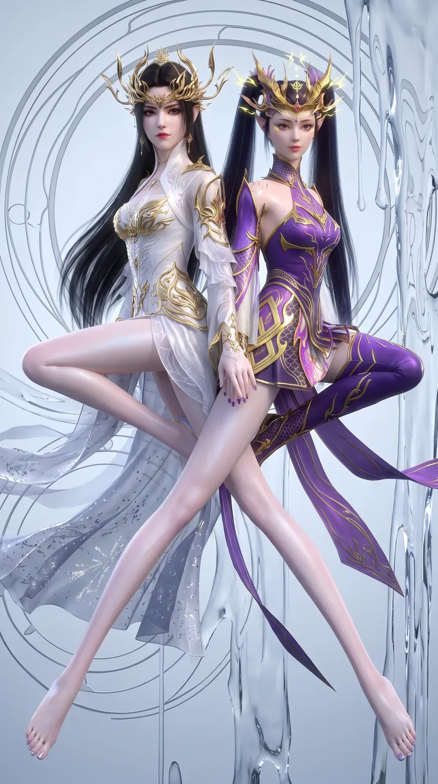 美杜莎&紫妍-斗破苍穹 套图 预览图