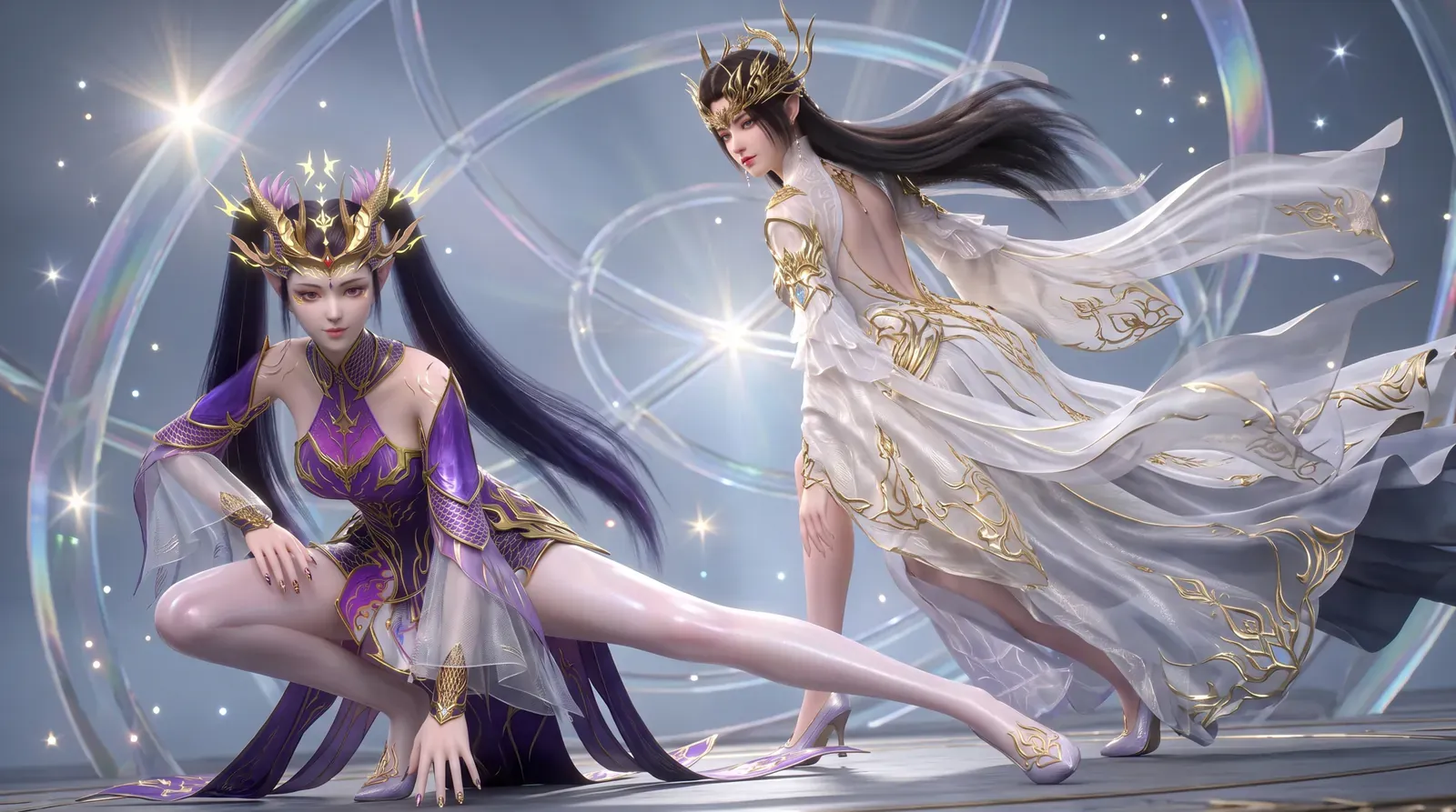 美杜莎&紫妍-斗破苍穹 套图 预览图