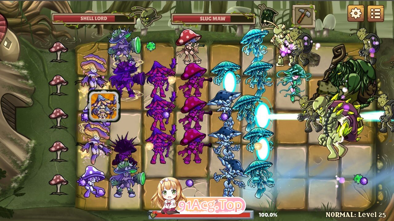 真菌卫士 Fungi Guards v0.1 H版植物大战僵尸 安卓端 汉化版 预览图
