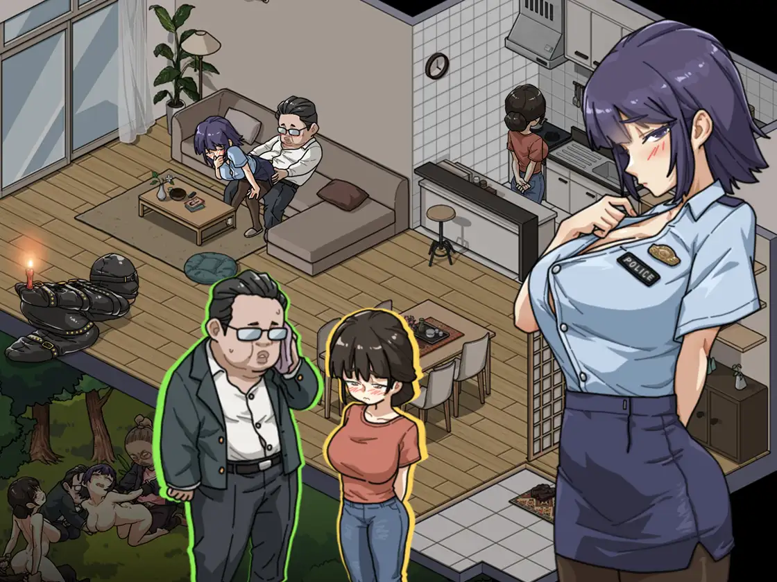 极道无赖EX：女警鲇川光 極道無頼EX:女警・鮎川光-処女が変態に変わる分かれ道 v1.2.0 PC端 官中高清版 预览图