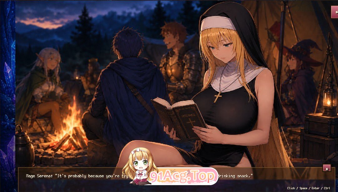 高洁圣女莉泽特，败北 ～献出身体的Roguelike RPG～ 気高き聖女リゼット、敗北する ～体を捧げるローグライクRPG～ v1.01 官方 PC端 官中版 预览图