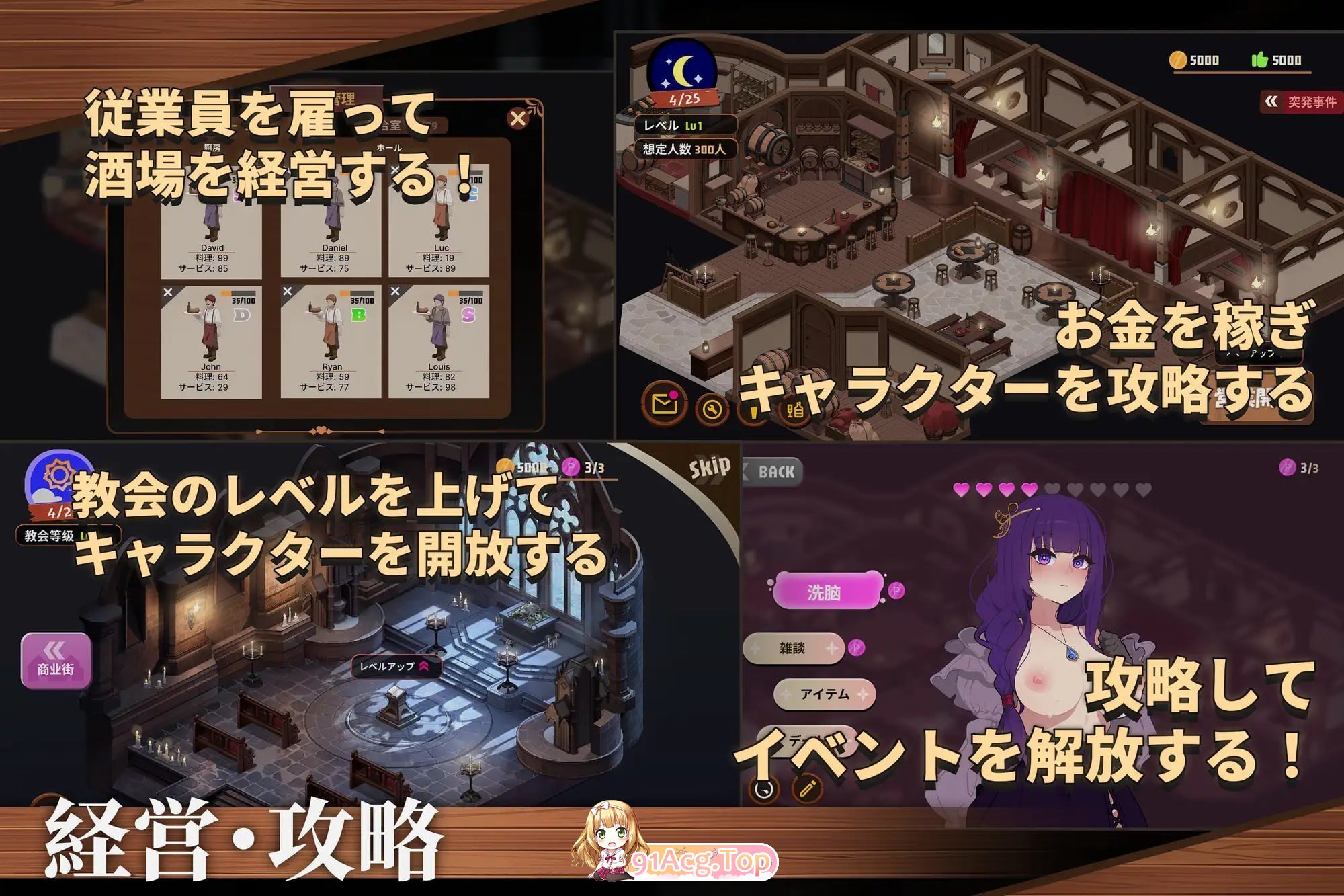 背德圣职者与鸡尾酒 —— 被心理剧情的祈祷者们 PC端 预览图