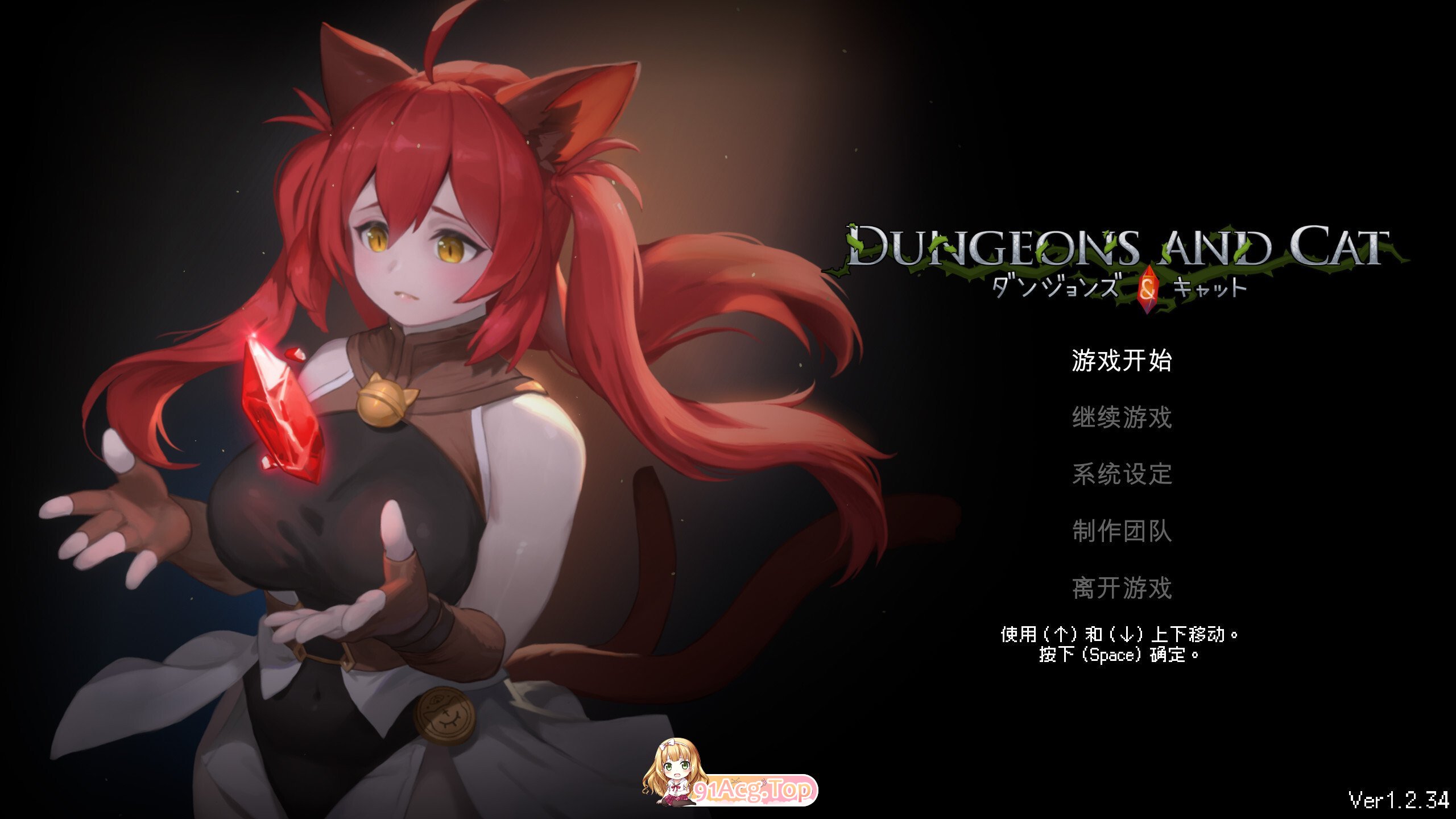 猫与地下城 ダンジョンズ & キャット Dungeons And Cat v1.2.34 官方中文步兵版 PC端 官中高清版