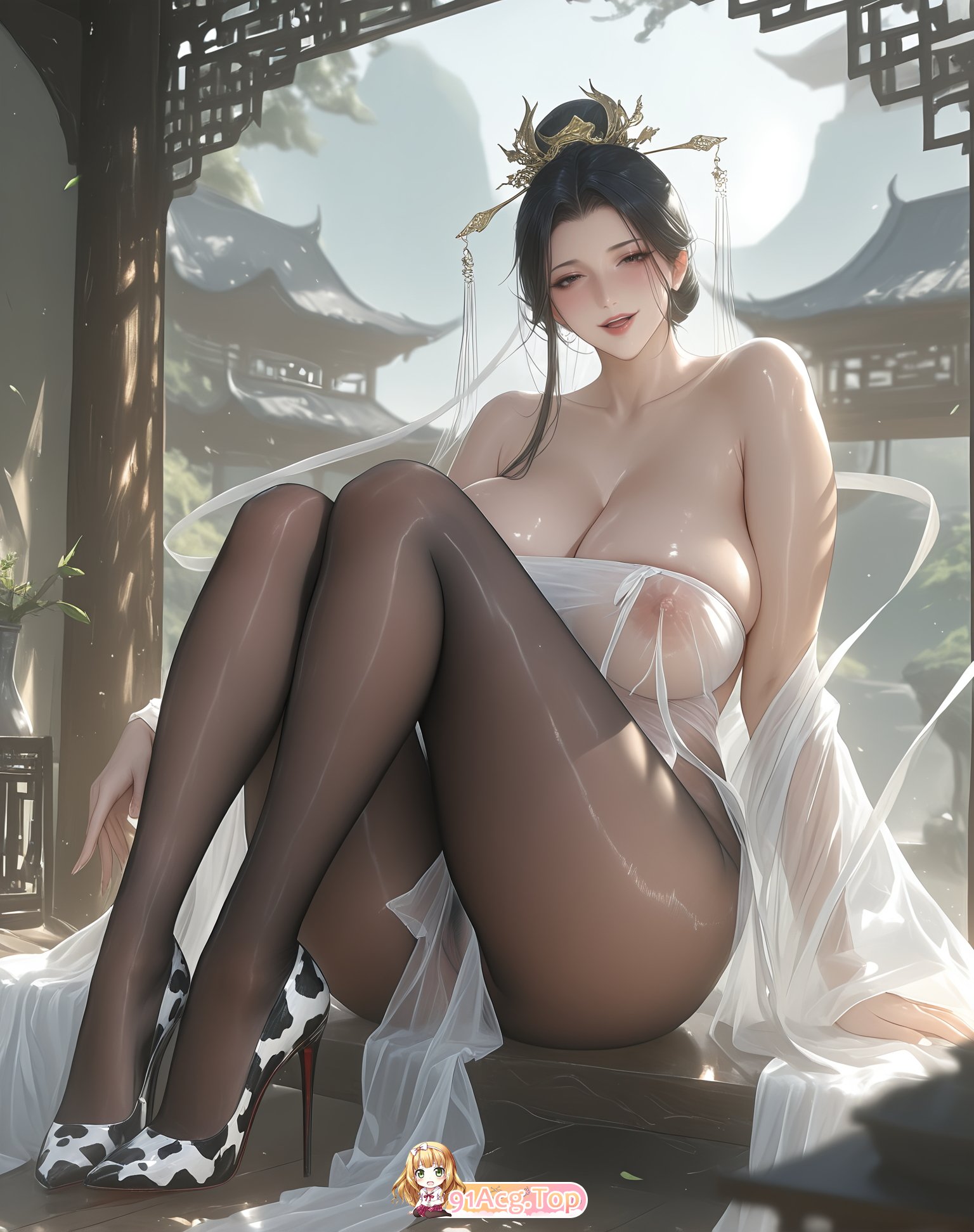《玉德仙坊》皇后的下午茶时间|/丝袜 漫画图集 PC端 预览图