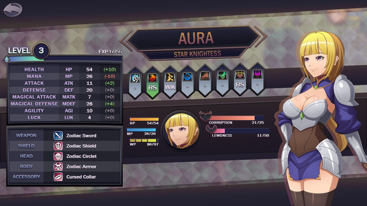 星之骑士姬奥拉 Star Knightess Aura v1.4.0 beta豪华版 AI汉化步兵版 PC端 AI汉化版高清版 预览图