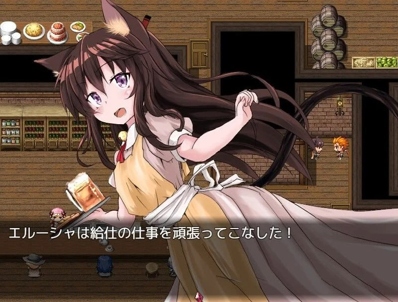 世间无知的猫 艾露莎 世間知らずの猫エルーシャ v1.06 PC端 汉化版 预览图