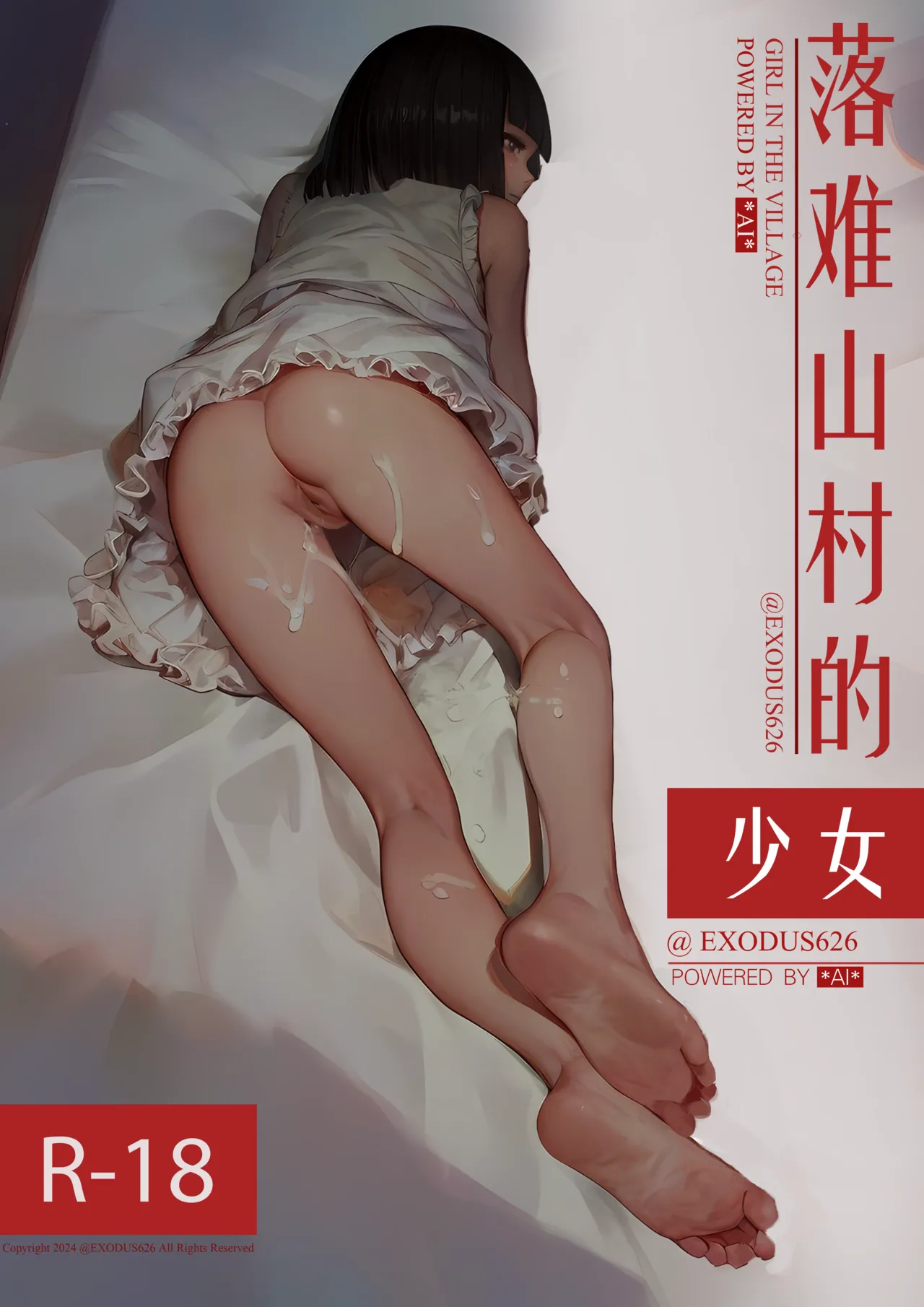 AI漫画 合集落难少女1-5 ＋ 学院篇1-3（已失效） 漫画图集 PC端