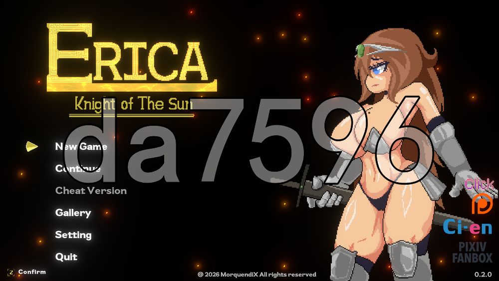 艾莉卡：太阳骑士 Erica: Knight of the Sun v0.2.0 生肉步兵版 PC端 高清版 预览图