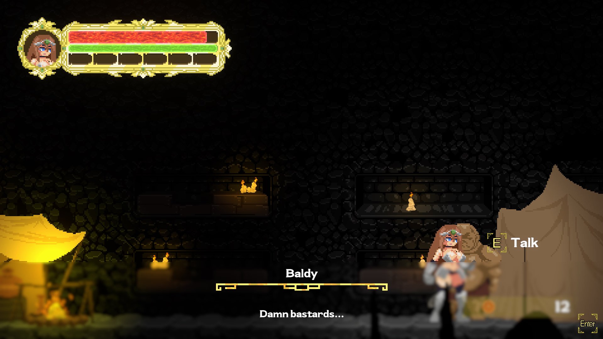 艾丽卡：太阳骑士Erica: Knight of the sun v0.2.0 PC端 日文原版 预览图