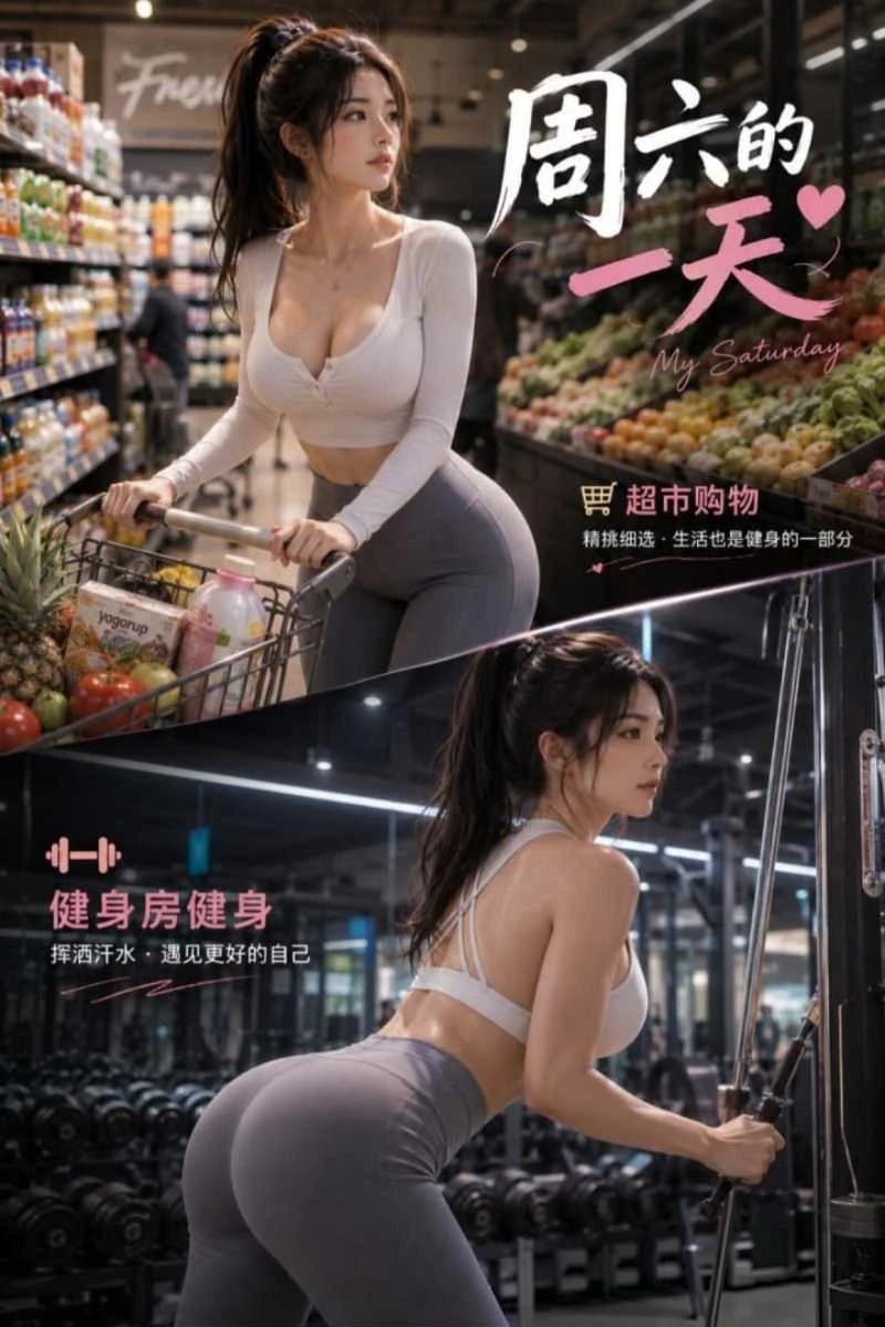 AI动画 AI成人短剧周六的一天 MIX 漫画图集 PC端