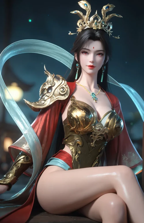 AI绘画完美世界-黄金葬式 漫画图集 PC端 预览图