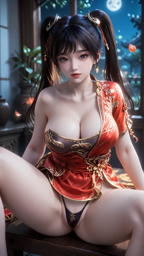 AI绘画罗绮-一斩苍穹 漫画图集 PC端 预览图