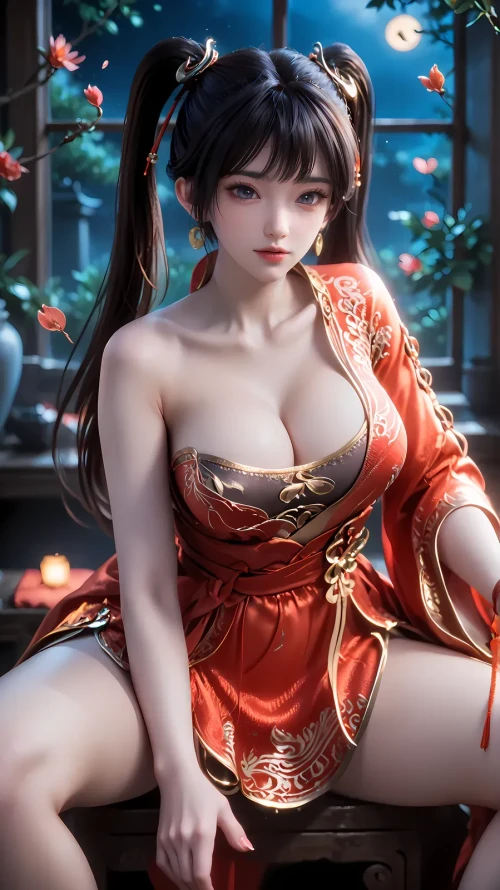 AI绘画罗绮-一斩苍穹 漫画图集 PC端 预览图