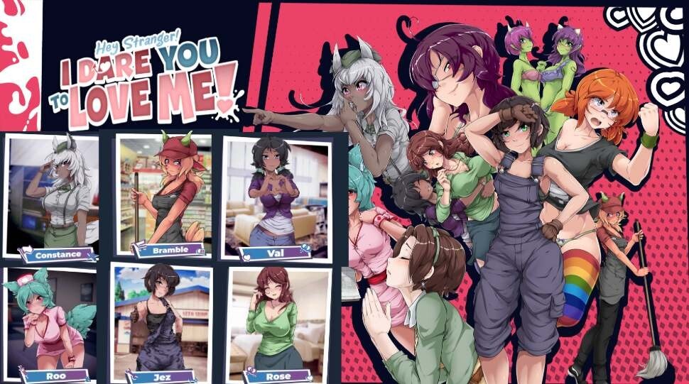 嘿，陌生人！我敢你爱我！ Hey Stranger! I Dare You to Love Me! v0.9.22 生肉版 PC端 日文原版 预览图