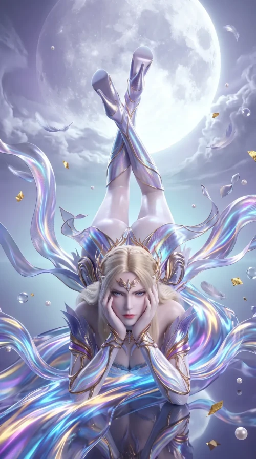 AI绘画千仞雪-斗罗大陆 漫画图集 PC端 预览图