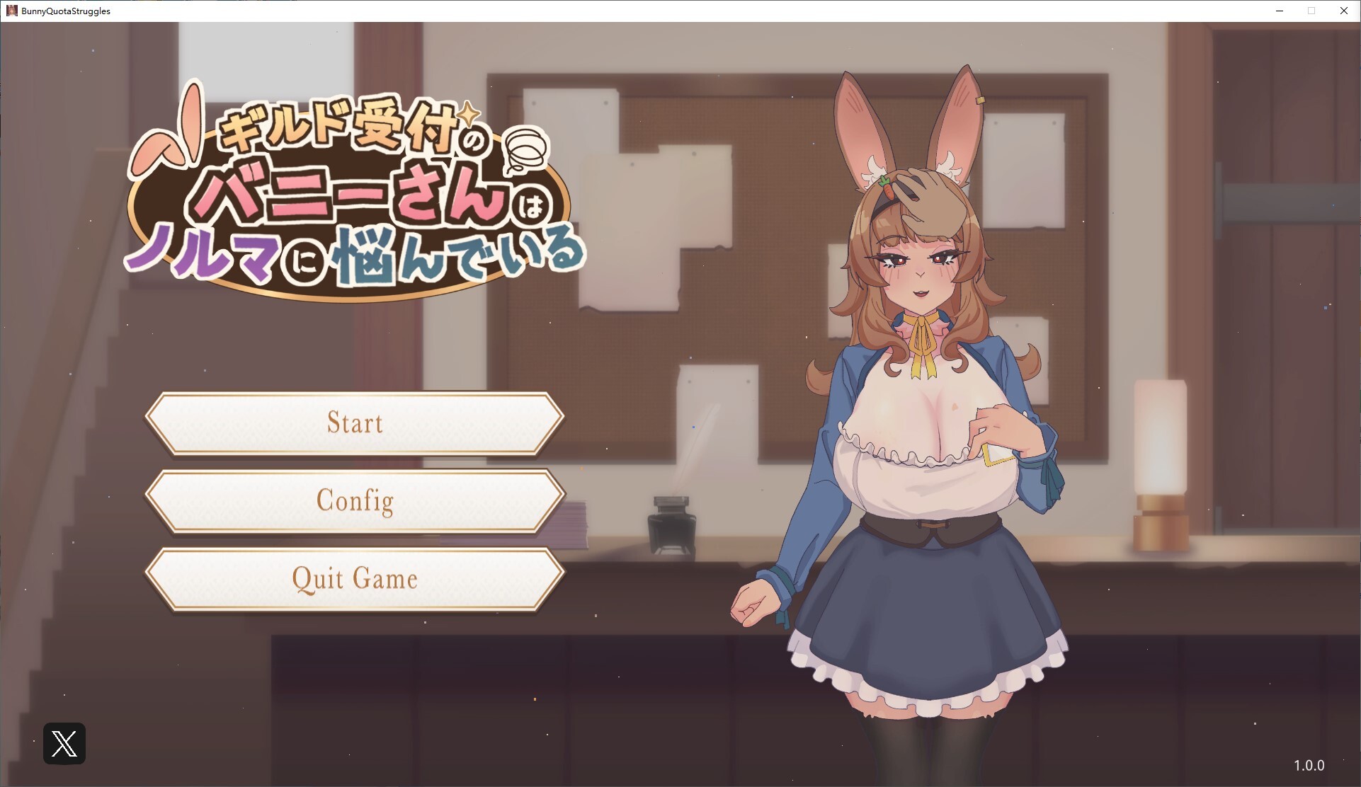 公会前台兔女郎担心自己的业绩指标 PC端 汉化更新版