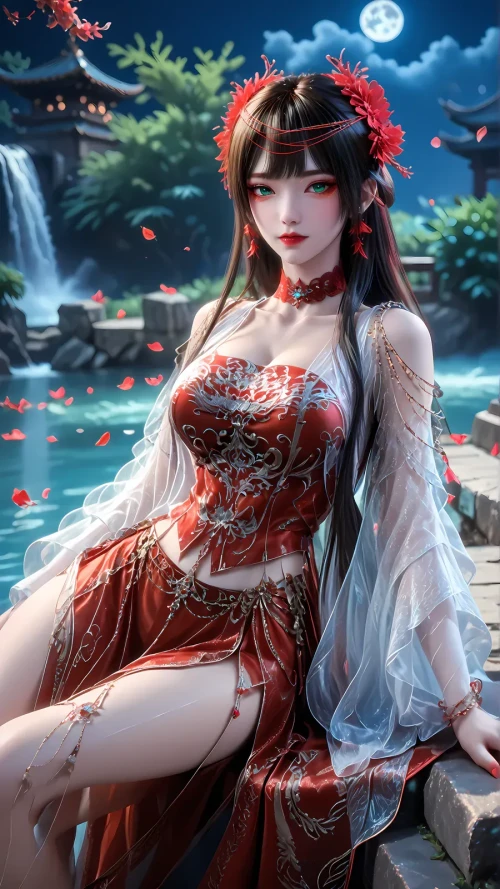 AI绘画青襞-择日飞升 漫画图集 PC端