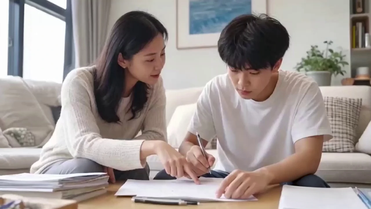 AI动画AI成人短剧 家人陪儿子高考 EP1-5集 漫画图集 PC端