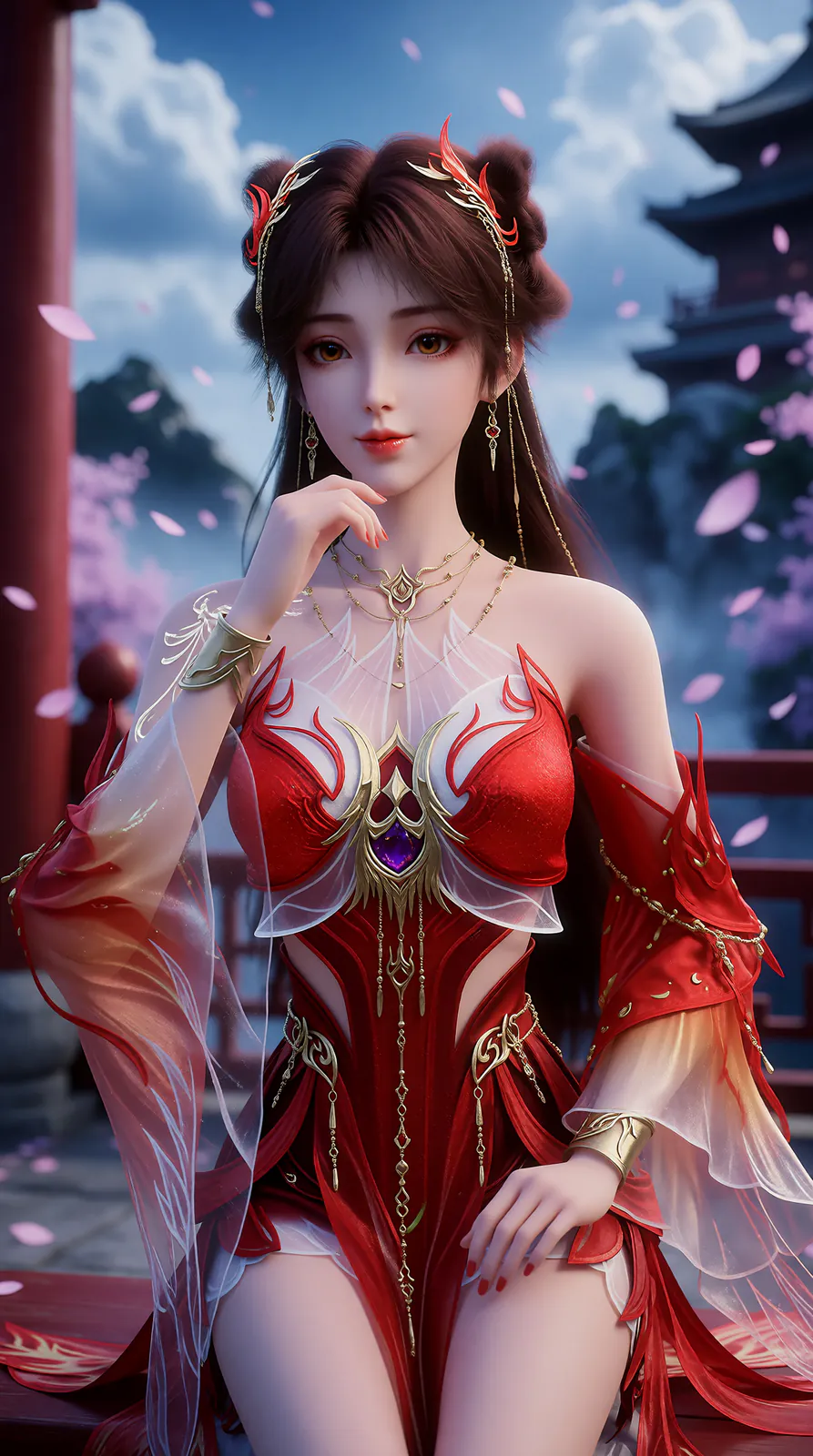 AI绘画火灵儿-完美世界 漫画图集 PC端