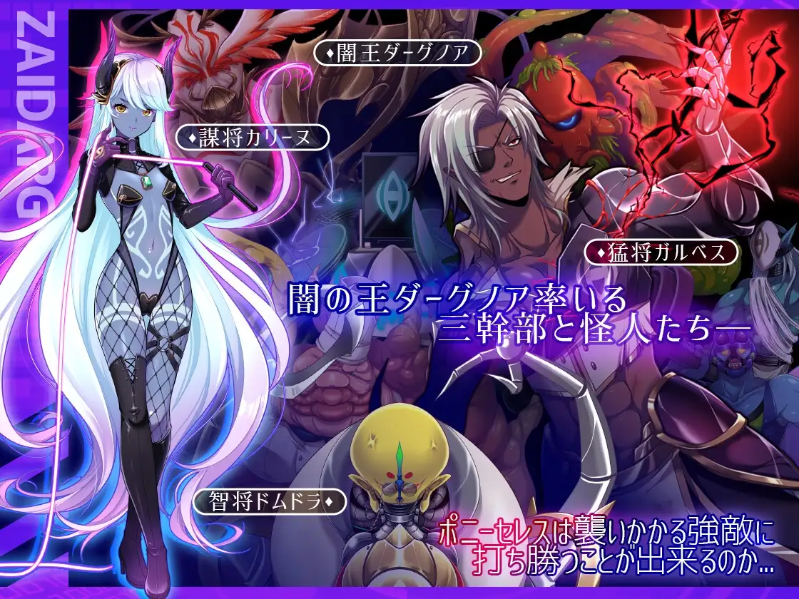 闪光圣姬马尾天星 聖光閃姫ポニーセレス v1.01 双端 官中高清版 预览图