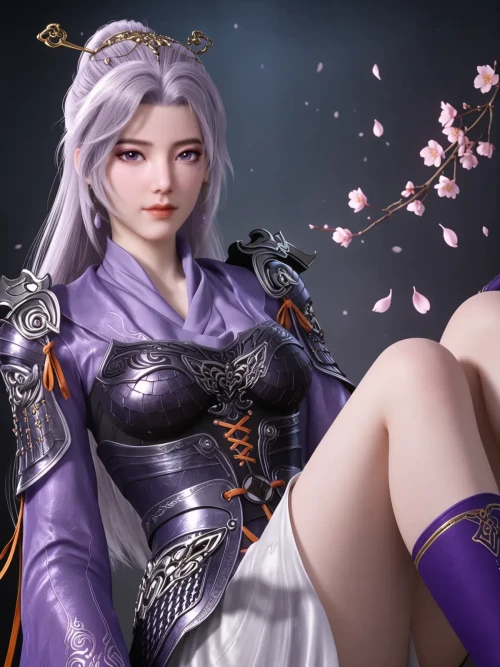 AI绘画云霄-师兄啊师兄 漫画图集 PC端 预览图