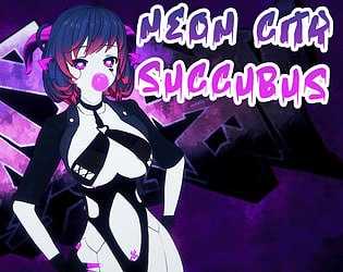 霓虹都市魅魔/Neon City Succubus AI汉化步兵版 PC端 AI汉化版高清版 预览图
