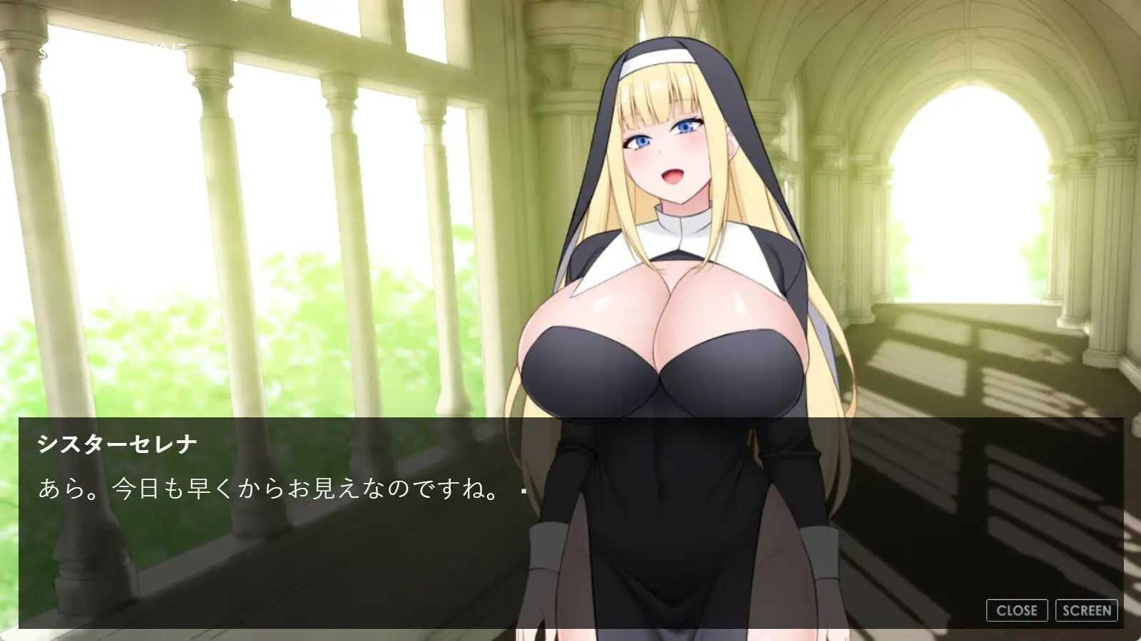 与角色造型修女的秘密约会/角色造型シスターとの密会 PC端 AI汉化版 预览图