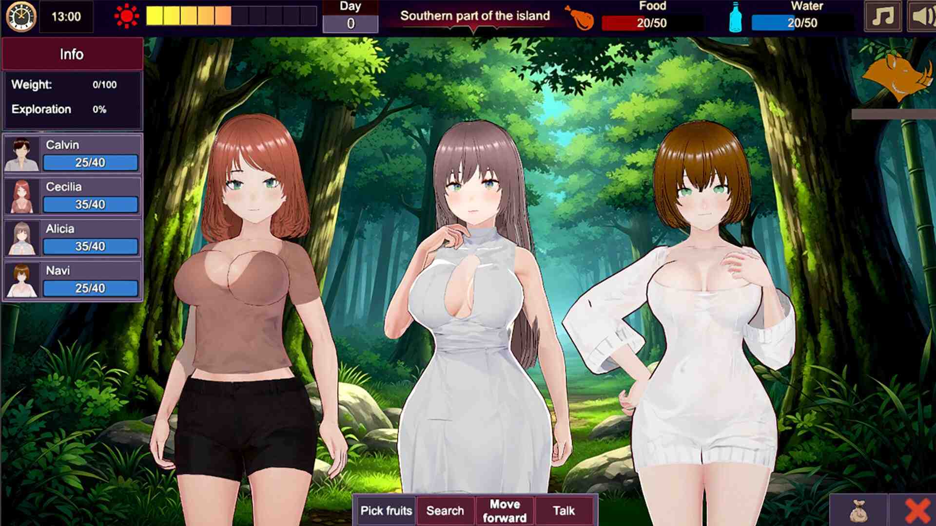 无人岛欲望绽放 / Deserted Island Where Desire Blossoms PC端 官中版 预览图