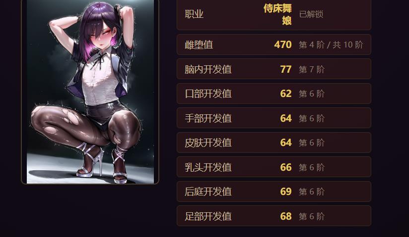 自制游戏\类吸血鬼 狂妄之地_v0.0.1（雌堕、伪娘、类吸血鬼） PC端 预览图