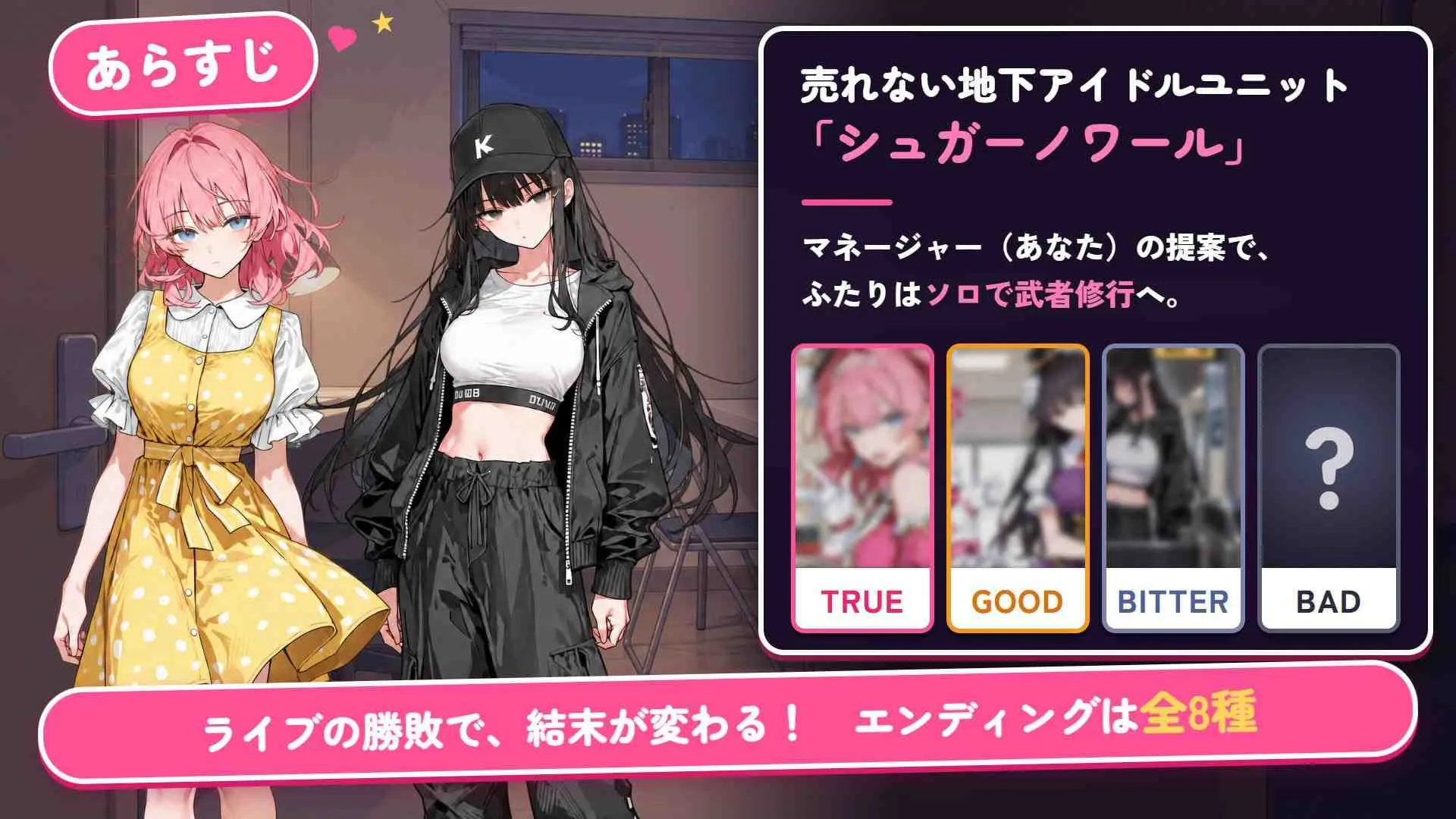 地下偶像为了走红该怎么做！ 地下アイドルは売れるためには！ PC端 官中更新版 预览图